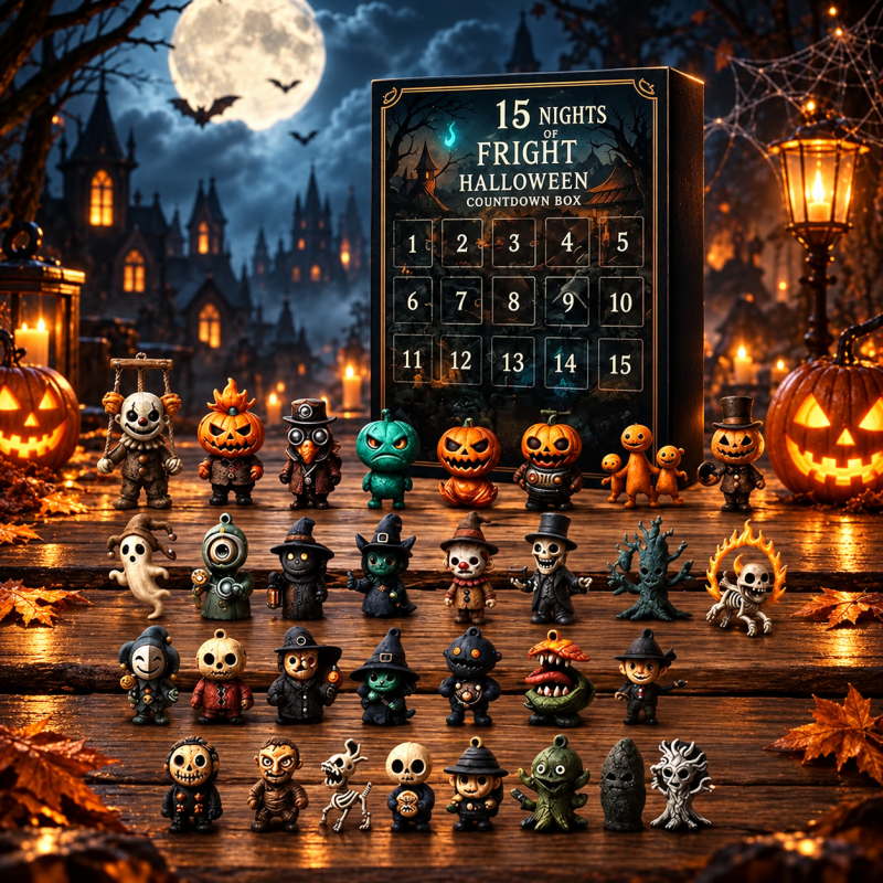 Novocanvas 15Nights Fright Halloween Countdown Box