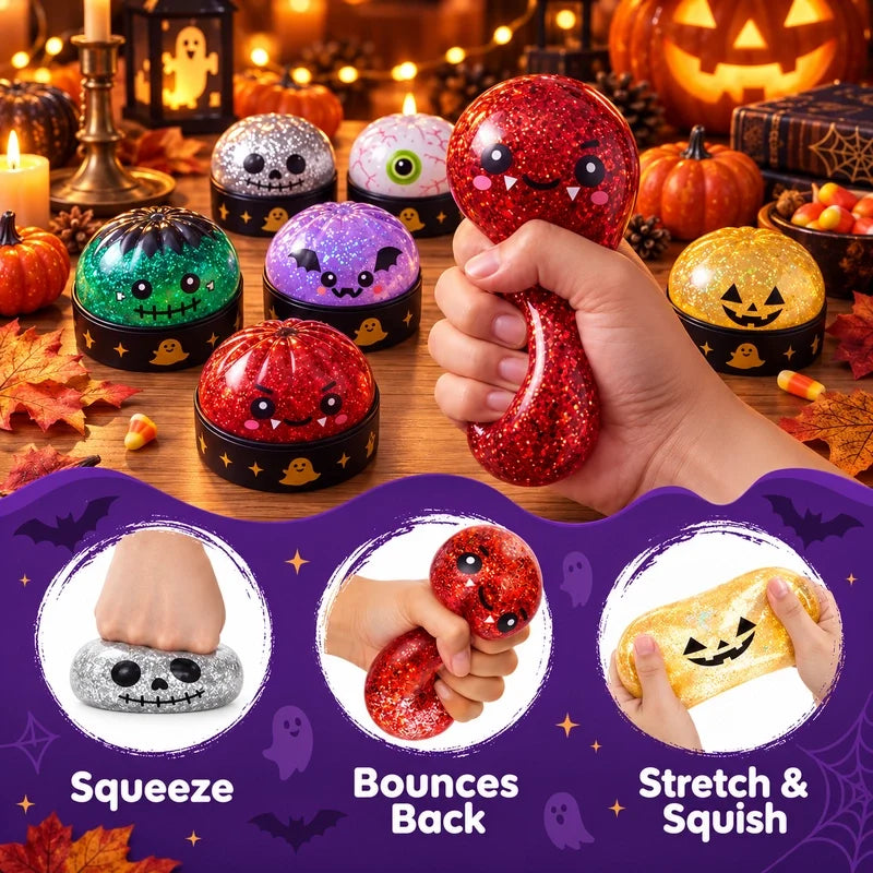 Novocanvas Halloween Dumpling Squishy Sets
